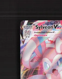 Sylveon VMAX 075/203 Evolving Skies Ultra Rare Holo Pokemon Card NM - Image 3