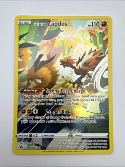 Pokemon - Galarian Zapdos - SWSH283 - Black Star Promo - Galarian Gallery Card - Image 1