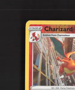 Charizard 010/078 Pokemon GO Reverse Holo Rare Stamped Pokemon Card LP+ - Image 3