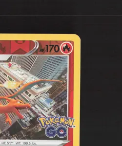 Charizard 010/078 Pokemon GO Reverse Holo Rare Stamped Pokemon Card LP+ - Image 4