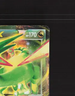 Flygon EX XY61 XY Black Star Promo Holo Pokemon Card DMG - Image 4
