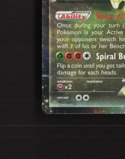 Flygon EX XY61 XY Black Star Promo Holo Pokemon Card DMG - Image 5