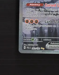 Ting-Lu ex 263/193 Paldea Evolved Full Art Ultra Rare Holo Pokemon Card NM - Image 5