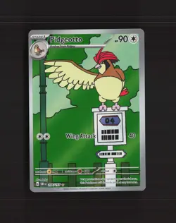 Pidgeotto 208/197 Obsidian Flames Full Art Ultra Rare Holo Pokemon Card LP+ - Image 1