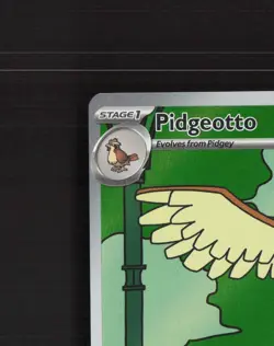 Pidgeotto 208/197 Obsidian Flames Full Art Ultra Rare Holo Pokemon Card LP+ - Image 3