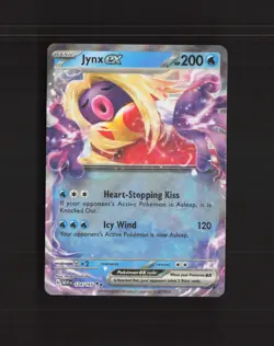 Jynx ex 124/165 Scarlet & Violet 151 Ultra Rare Holo Pokemon Card NM - Image 1