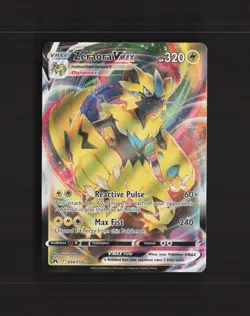 Zeraora VMAX 054/159 Crown Zenith Ultra Rare Holo Pokemon Card LP+ - Image 1
