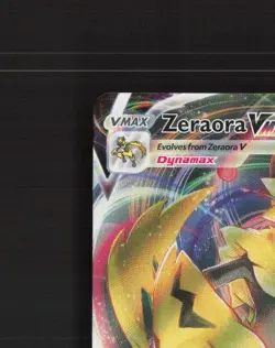Zeraora VMAX 054/159 Crown Zenith Ultra Rare Holo Pokemon Card LP+ - Image 3