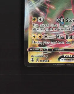 Boltund VMAX 104/264 Fusion Strike Ultra Rare Holo Pokemon Card NM - Image 5