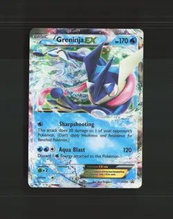 Greninja EX XY20 XY Black Star Promo Holo Pokemon Card MP - Image 1