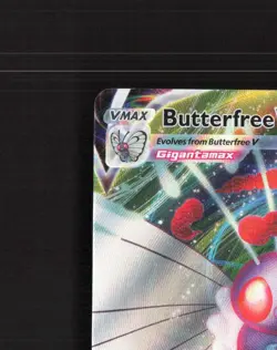 Butterfree VMAX 002/189 Darkness Ablaze Ultra Rare Holo Pokemon Card NM - Image 3