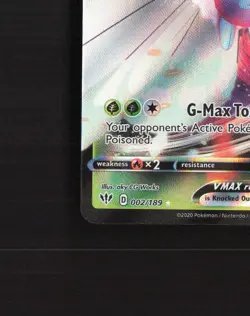 Butterfree VMAX 002/189 Darkness Ablaze Ultra Rare Holo Pokemon Card NM - Image 5