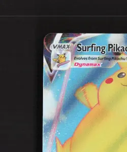 Surfing Pikachu VMAX 009/025 Celebrations Ultra Rare Holo Pokemon Card NM - Image 3