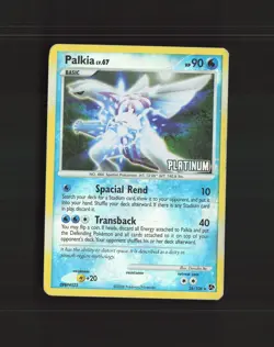 Palkia 26/106 Great Encounters Reverse Holo Stamped Pokemon Card DMG - Image 1