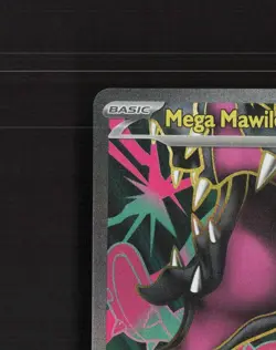 Mega Mawile ex 162/132 Mega Evolution Full Art Ultra Rare Holo Pokemon Card NM - Image 3