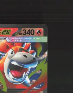 Mega Camerupt ex 022/132 Mega Evolution Ultra Rare Holo Pokemon Card NM - Image 4