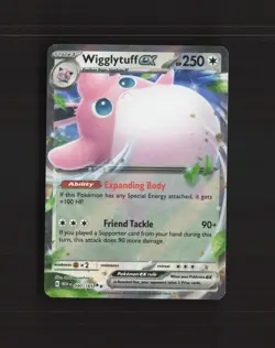 Wigglytuff ex 040/165 Scarlet & Violet 151 Ultra Rare Holo Pokemon Card LP - Image 1