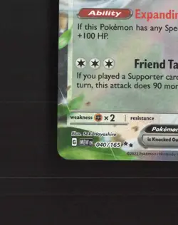 Wigglytuff ex 040/165 Scarlet & Violet 151 Ultra Rare Holo Pokemon Card LP - Image 5