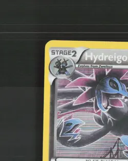 Hydreigon 99/113 Legendary Treasures Holo Rare Pokemon Card DMG - Image 3