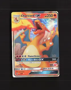 Charizard GX 9/68 Hidden Fates Ultra Rare Stamped Holo Pokemon Card NM - Image 1