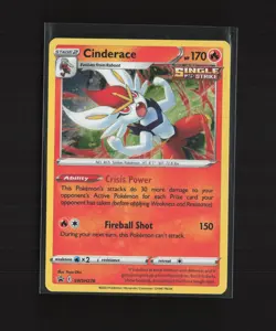 Cinderace SWSH278 Black Star Promo Cosmos Holo Pokemon Card - Image 2