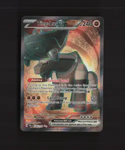 Ting-Lu ex 243/193 Paldea Evolved Full Art Ultra Rare Holo Pokemon Card NM - Image 1