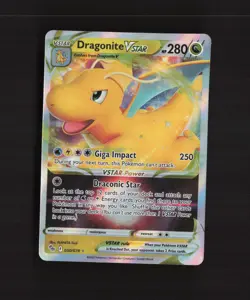 Dragonite VSTAR 050/078 Pokemon GO Ultra Rare Holo Pokemon Card NM - Image 1