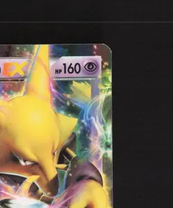 Alakazam EX 25/124 Fates Collide Ultra Rare Holo Pokemon Card LP - Image 4