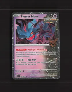 Flutter Mane 078/162 Temporal Forces Cosmos Holo Rare Holo Pokemon Card LP+ - Image 1