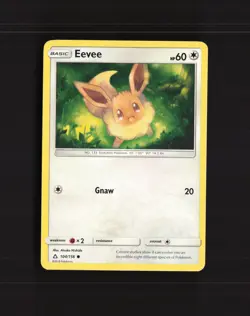 Eevee 104/156 Ultra Prism Common Pokemon Card MP - Image 1
