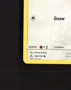 Eevee 104/156 Ultra Prism Common Pokemon Card MP - Image 5