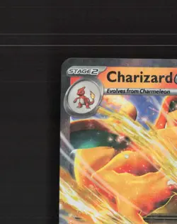 Charizard ex 006/165 Scarlet & Violet 151 Ultra Rare Holo Pokemon Card NM - Image 3