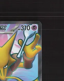 Alakazam ex 188/165 Scarlet & Violet 151 Full Art Ultra Rare Pokemon Card NM - Image 4