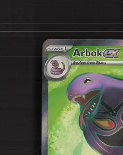 Arbok ex 185/165 Scarlet & Violet 151 Full Art Ultra Rare Holo Pokemon Card NM - Image 3