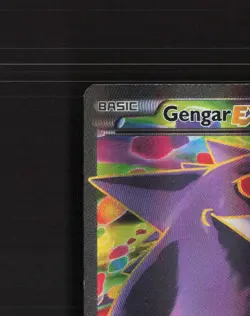 Gengar EX 114/119 Phantom Forces Full Art Ultra Rare Holo Pokemon Card MP - Image 3