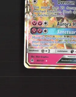 Xerneas GX 90/131 Forbidden Light Ultra Rare Holo Pokemon Card NM - Image 5