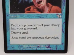 MTG Mental Note Torment LP Blue Instant Draw Mill Card Commander Pauper - Image 3