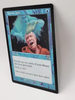 MTG Mental Note Torment LP Blue Instant Draw Mill Card Commander Pauper - Image 4