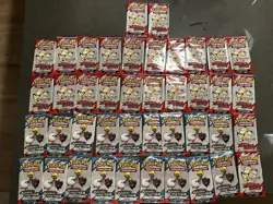 Pokemon Fun Pack (3 Cards)— Destined Rivals & Journey together Lot of 42 Packs - Image 1