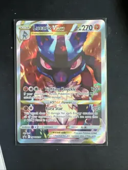 Lucario VSTAR SWSH291 SWSH: Sword & Shield Promo Cards Holo - Image 1