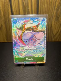 Megalo EB04-018 Alt Art One Piece Card Game English - OP14 The Azure Sea's Seven - Image 1