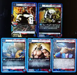 10 Union Arena TEKKEN 7 BANDAI TCG Holo Armor King UA13BT + Extra Cards - Image 1