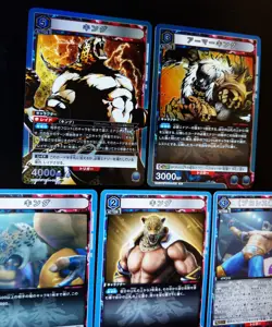 10 Union Arena TEKKEN 7 BANDAI TCG Holo Armor King UA13BT + Extra Cards - Image 3