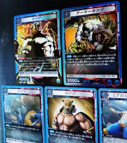 10 Union Arena TEKKEN 7 BANDAI TCG Holo Armor King UA13BT + Extra Cards - Image 5