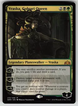 Vraska, Golgari Queen Normal M Guilds of Ravnica 213 NM - Image 1