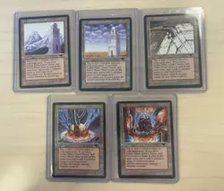 MTG Magic the Gathering Lot Urza's Towers, Plants, Mine Antiquities LP Condition - Image 1