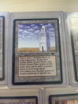 MTG Magic the Gathering Lot Urza's Towers, Plants, Mine Antiquities LP Condition - Image 3