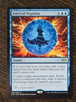 Force of Negation Modern Horizons MTG *NM* Near Mint Magic: The Gathering - Image 1
