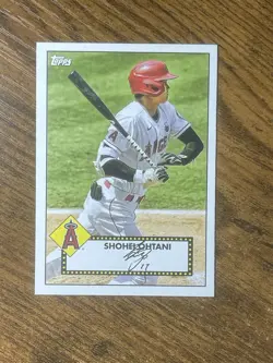 2021 TOPPS 1952 REDUX T52-43 SHOHEI OHTANI - Image 1
