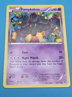 Pumpkaboo 44/119 Pokemon - XY Phantom Forces Regular LP - Image 1